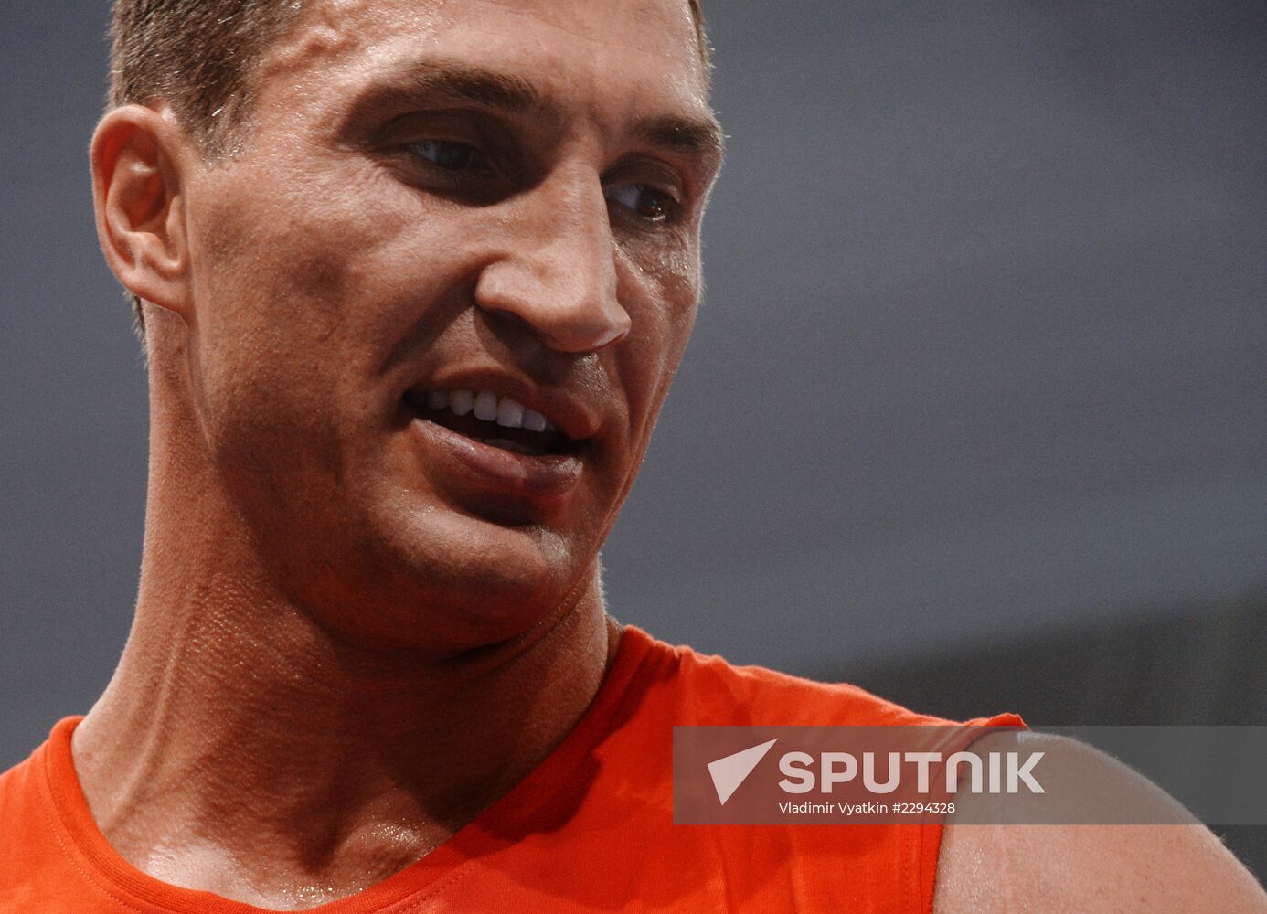 Boxing. Training of Povetkin and Klitschko before fight