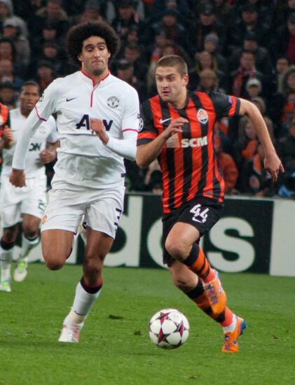 Football. Champions League. Shakhtar vs. Manchester United
