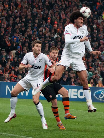 Football. Champions League. Shakhtar vs. Manchester United