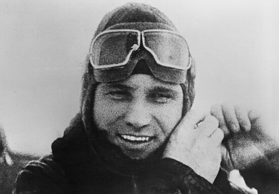 Test pilot Grigory Bakhchivandzhi