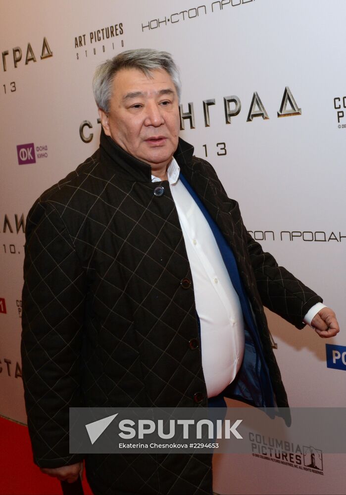 Premiere of Fyodor Bondarchuk's film "Stalingrad"