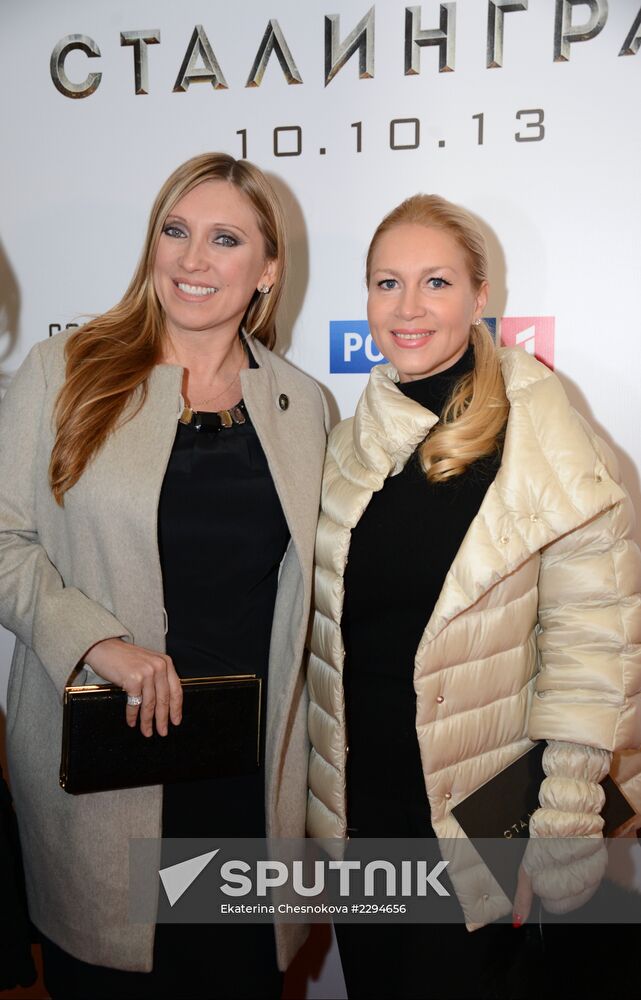 Premiere of Fyodor Bondarchuk's film "Stalingrad"