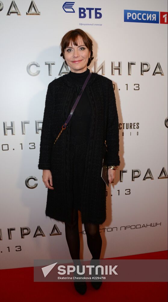 Premiere of Fyodor Bondarchuk's film "Stalingrad"