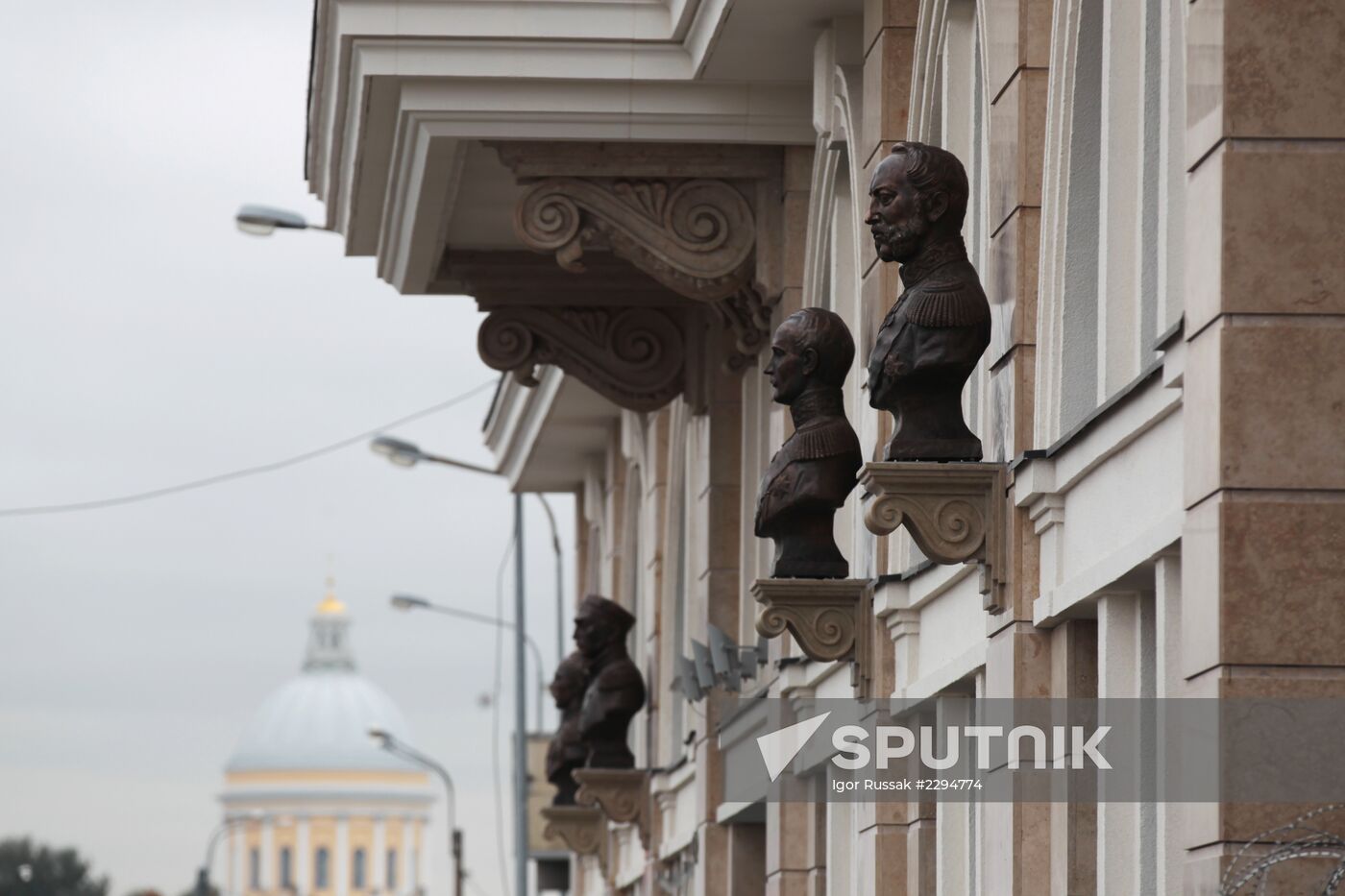 Admirals Nakhimov, Kornilov portrait busts unveiled in St Petersburg
