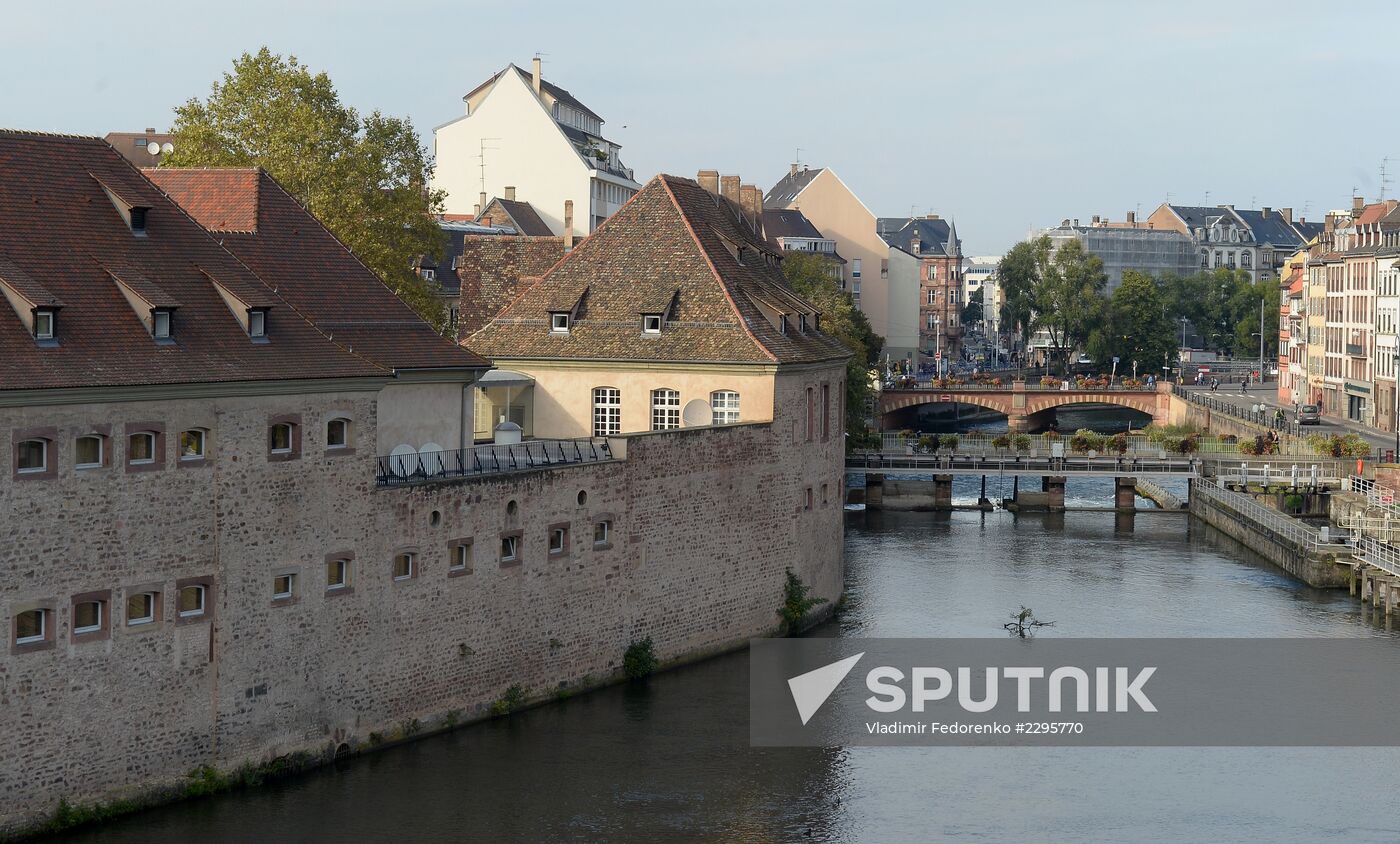 World cities. Strasbourg