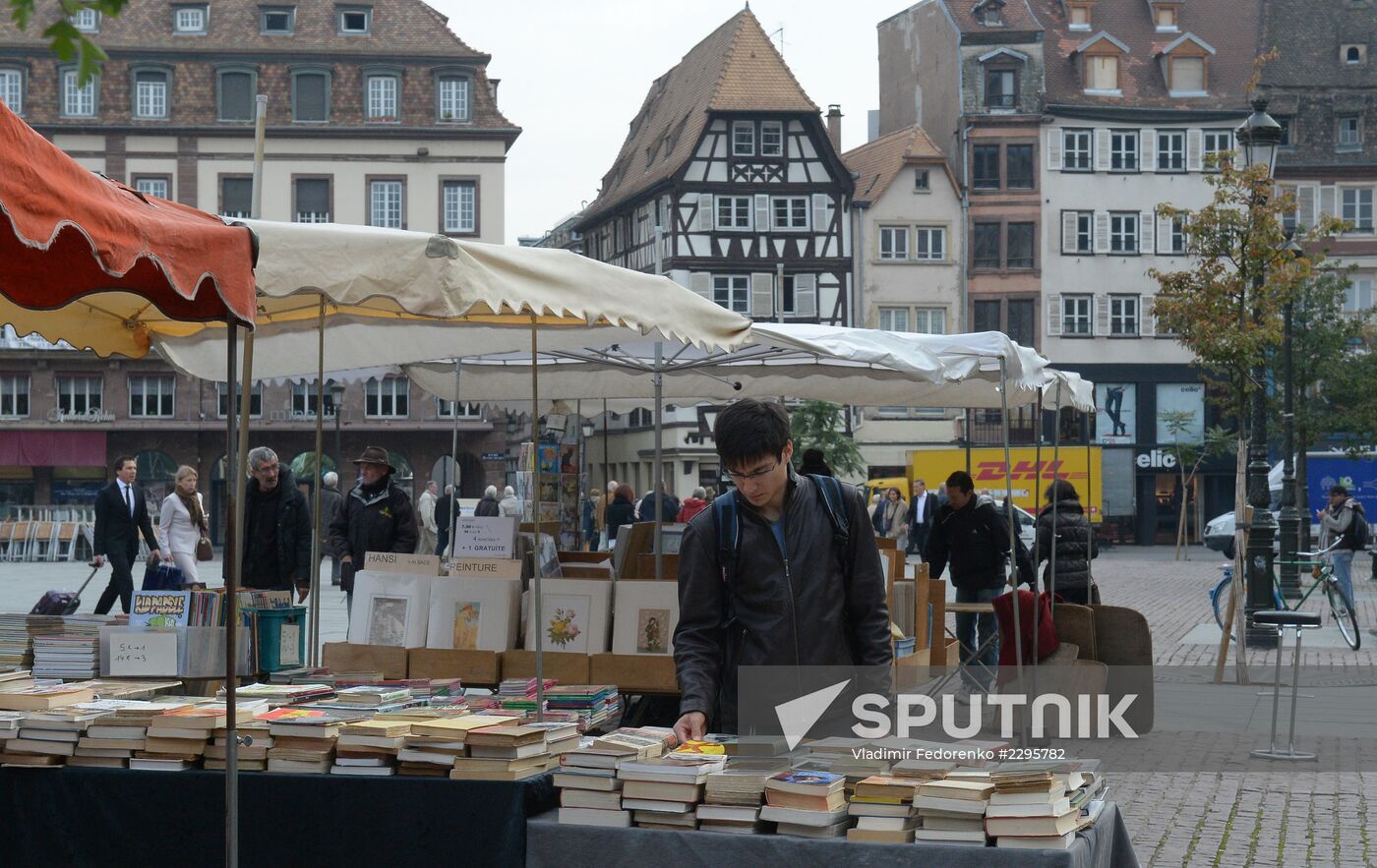 World cities. Strasbourg