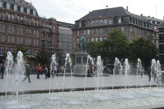 World cities. Strasbourg