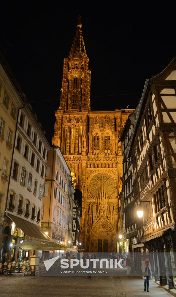World cities. Strasbourg