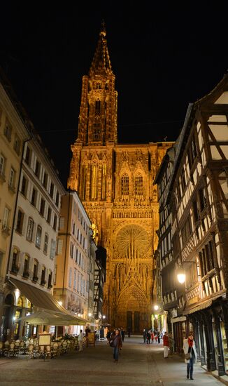 World cities. Strasbourg