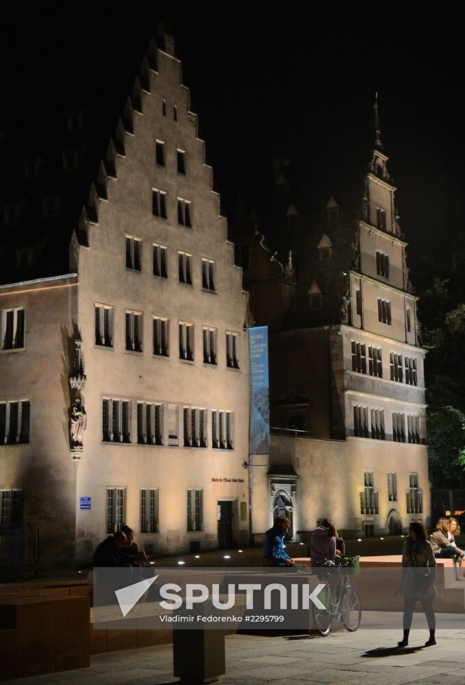 World cities. Strasbourg