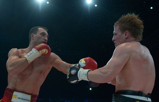 Boxing. Wladimir Klitschko vs. Alexander Povetkin