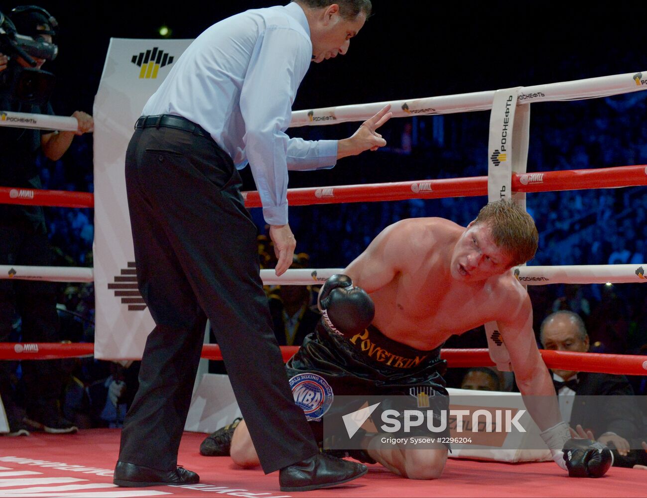 Boxing. Wladimir Klitschko - Alexander Povetkin bout