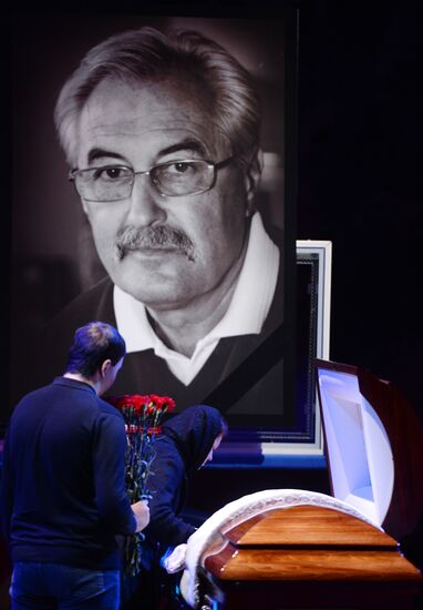 Funeral service for Soviet basketball player Sergey Belov