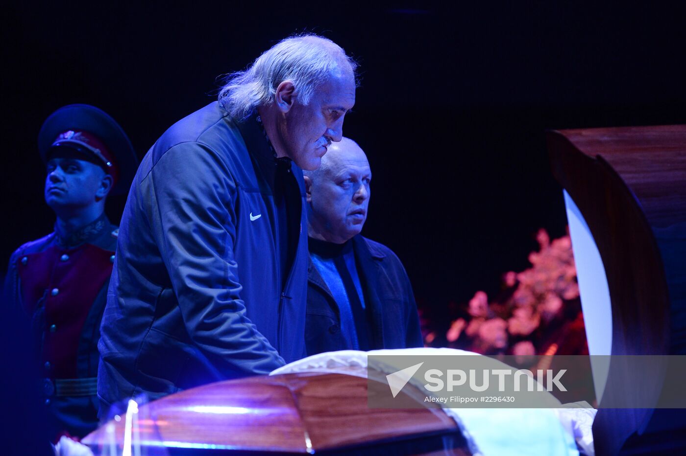 Funeral service for Soviet basketball player Sergey Belov