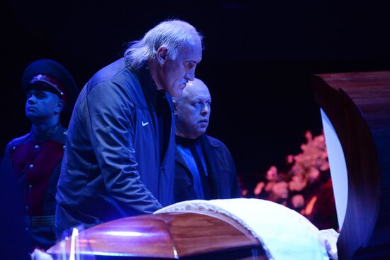 Funeral service for Soviet basketball player Sergey Belov