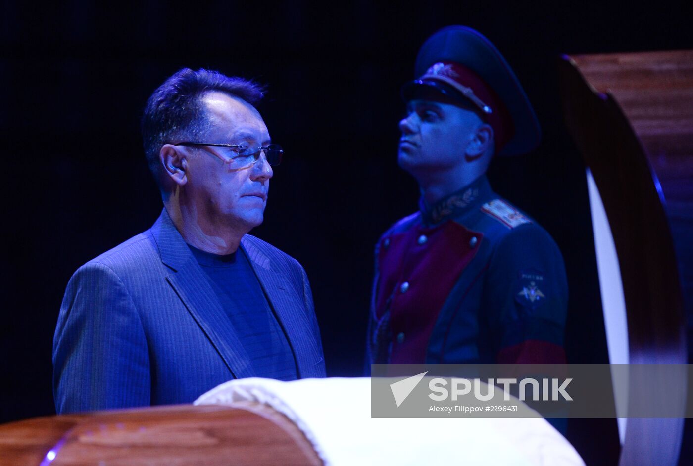 Funeral service for Soviet basketball player Sergey Belov