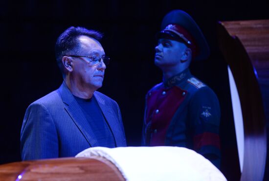 Funeral service for Soviet basketball player Sergey Belov