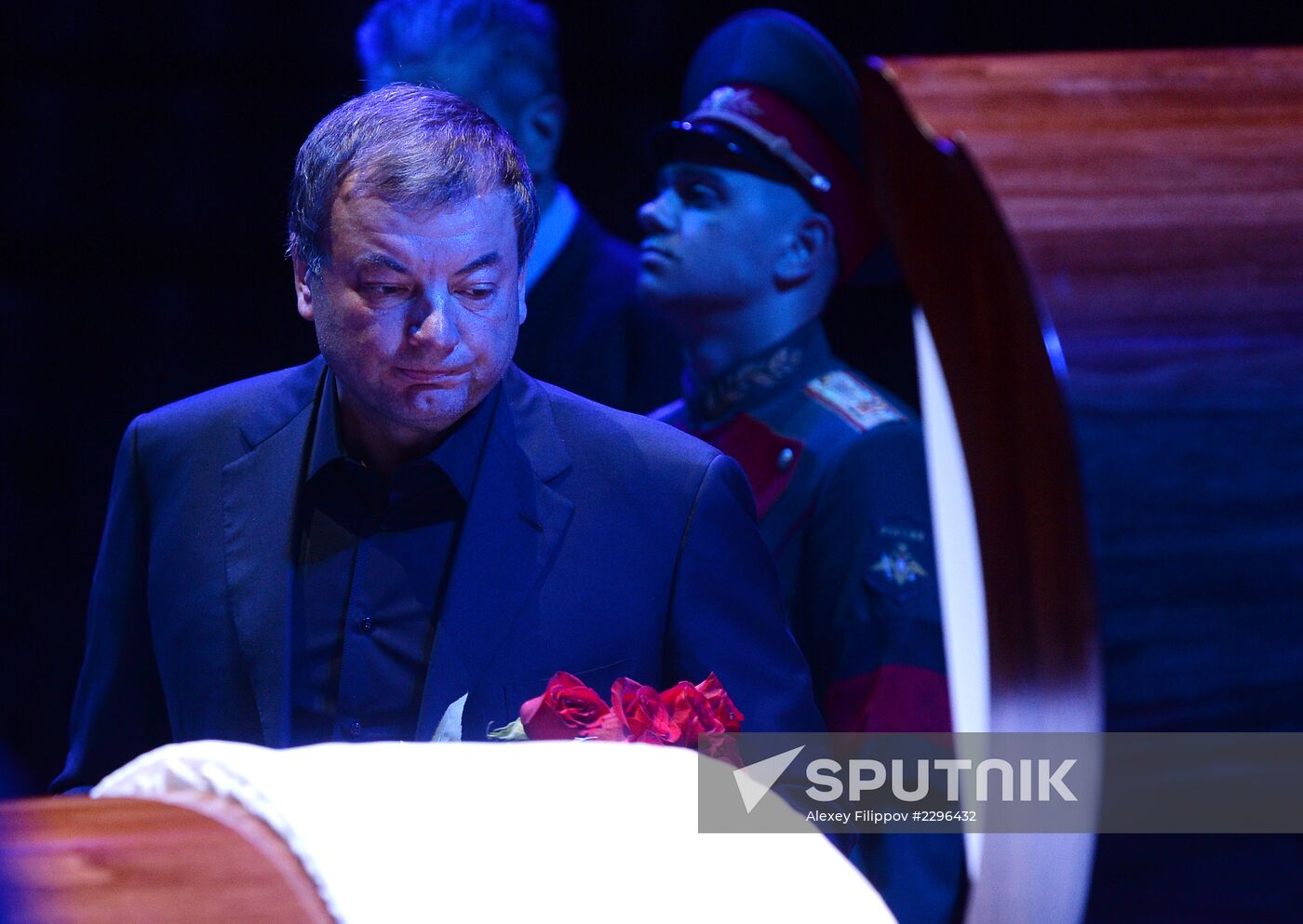 Funeral service for Soviet basketball player Sergey Belov