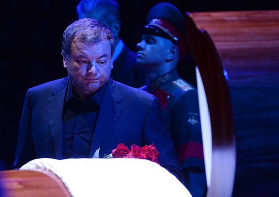 Funeral service for Soviet basketball player Sergey Belov