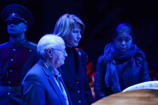 Funeral service for Soviet basketball player Sergey Belov