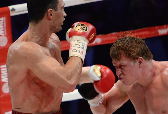 Boxing. Wladimir Klitschko vs. Alexander Povetkin