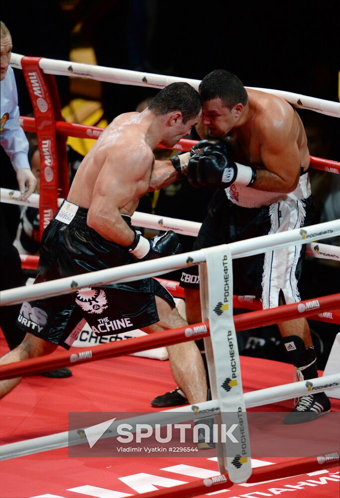 Boxing. Klitschko-Povetkin undercard
