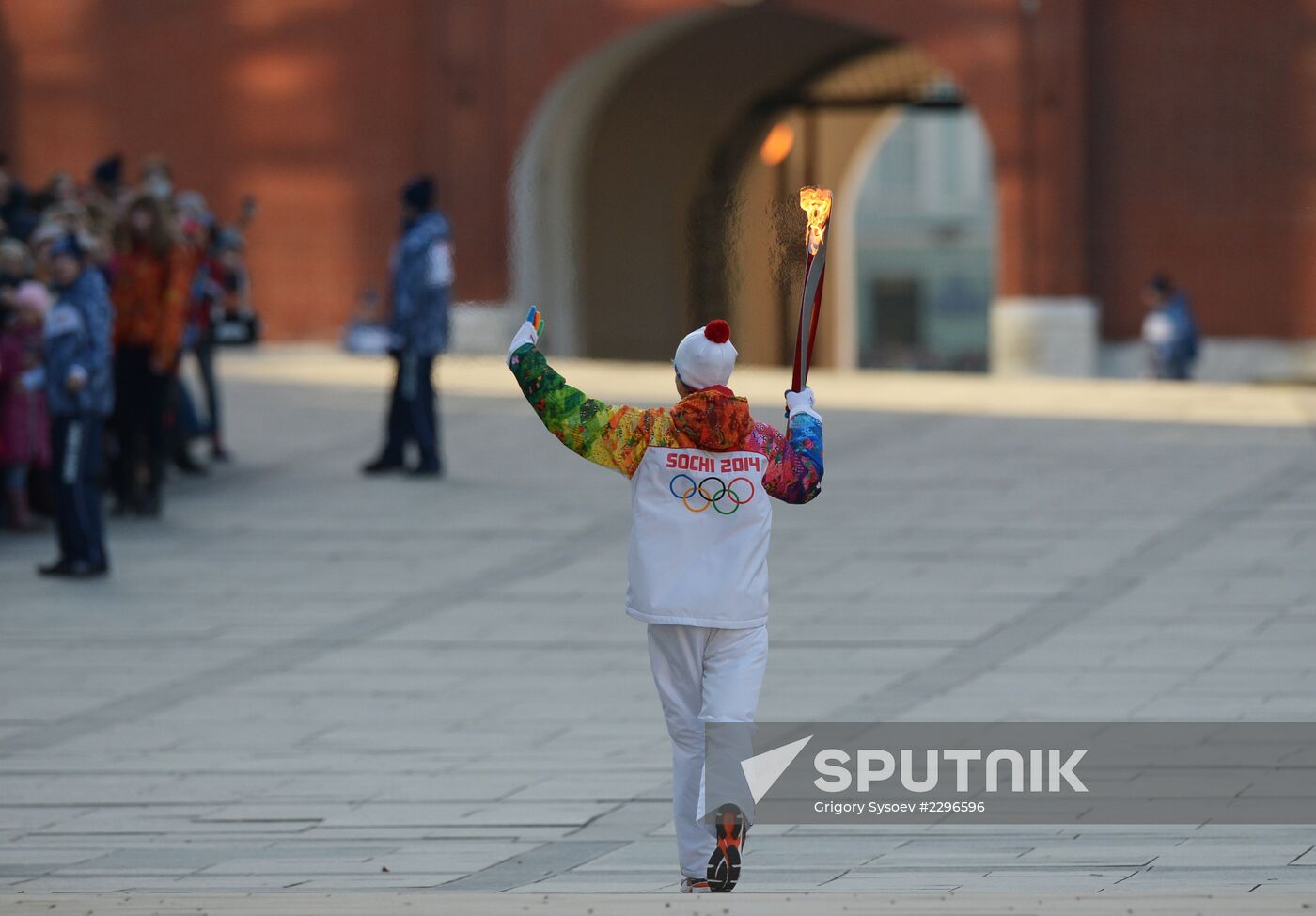 Start of Sochi 2014 Olympic torch relay