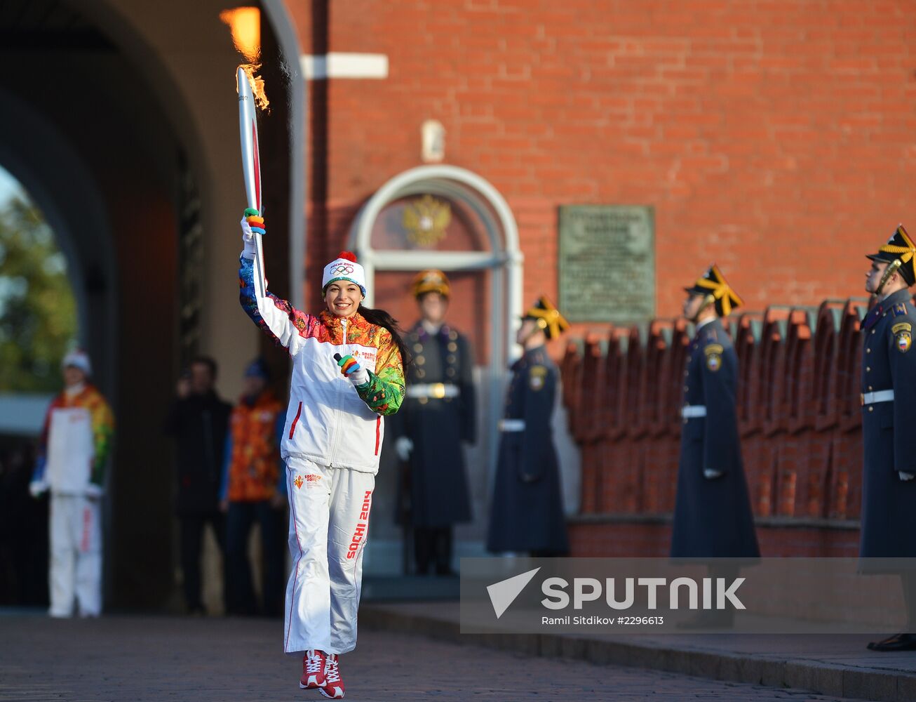 Start of Sochi 2014 Olympic torch relay