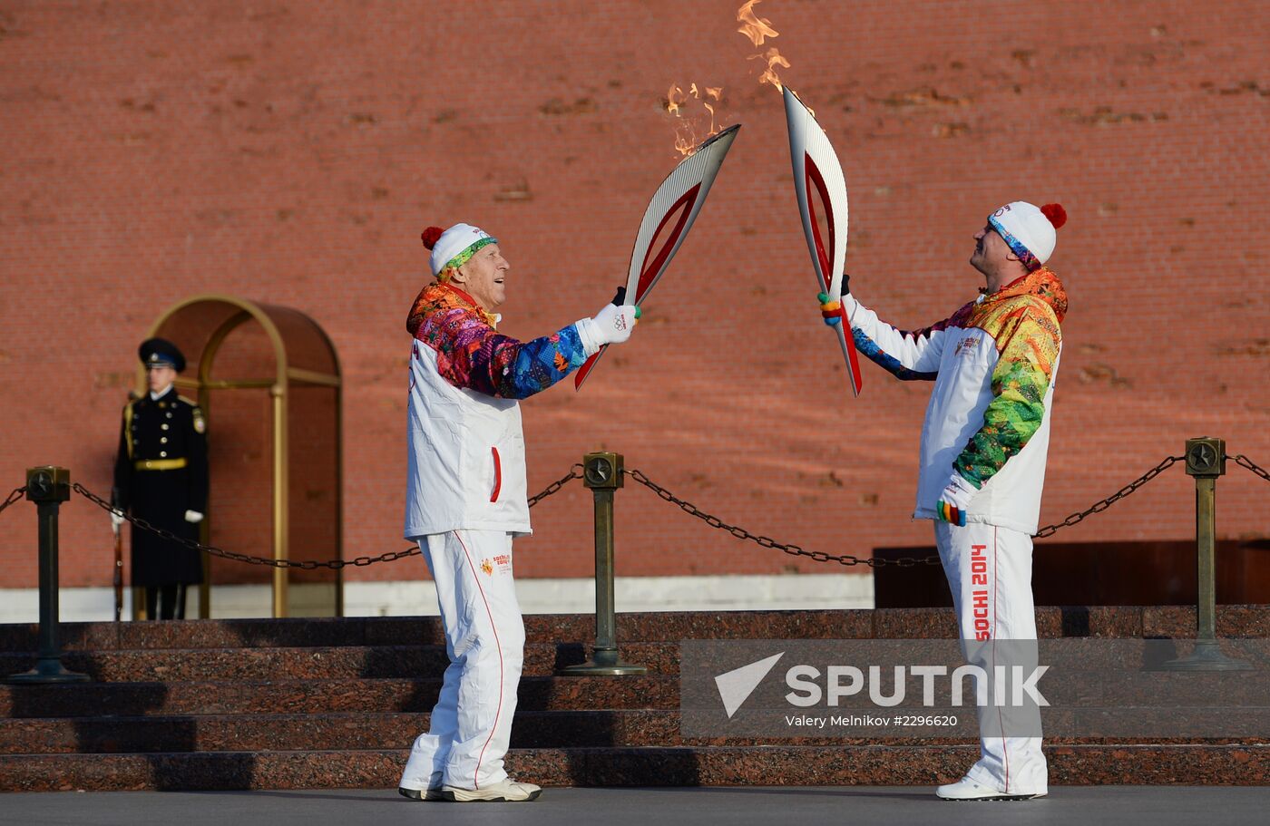 Start of Sochi 2014 Olympic torch relay