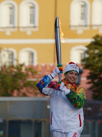 Start of Sochi 2014 Olympic torch relay