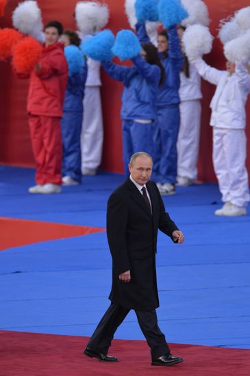 Sochi 2014 Olympic torch relay launching ceremony