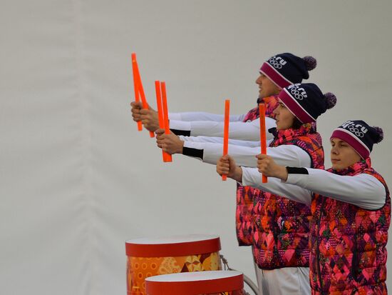 Start of Sochi 2014 Olympic torch relay