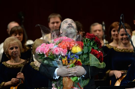 Vladimir Matorin gives anniversary concert
