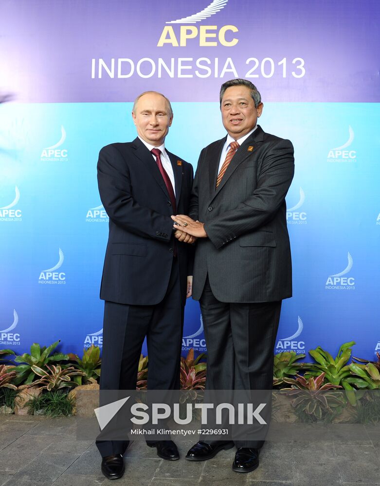 Vladimir Putin participates in APEC summit