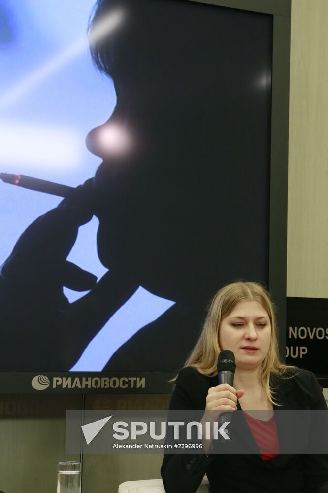 News conference on amendments to anti-smoking laws