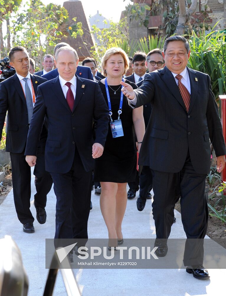 Vladimir Putin participates in APEC summit
