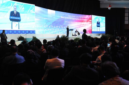 Vladimir Putin attends APEC Leaders' meeting