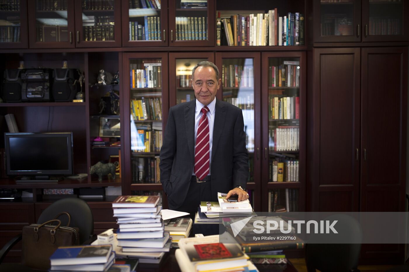 Gazprom-Media General Director Mikhail Lesin