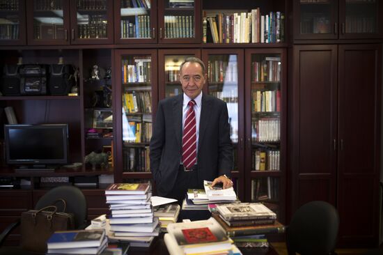 Gazprom-Media General Director Mikhail Lesin