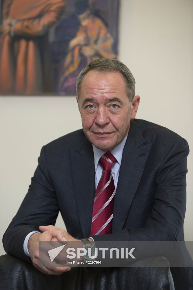 Gazprom-Media General Director Mikhail Lesin