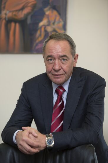 Gazprom-Media General Director Mikhail Lesin