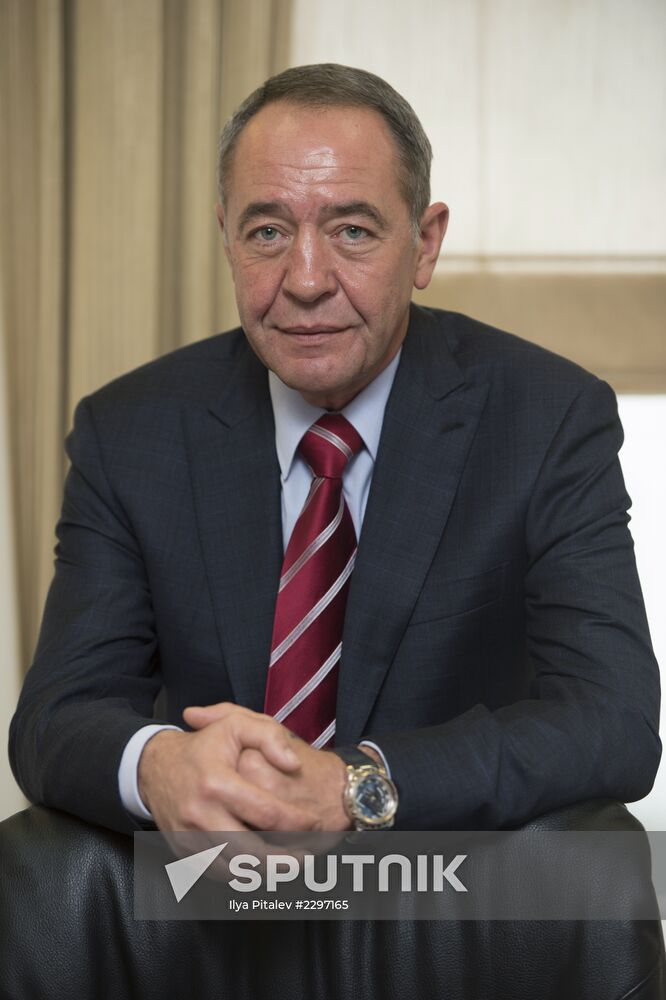 Gazprom-Media General Director Mikhail Lesin