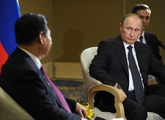 Vladimir Putin participates in APEC summit