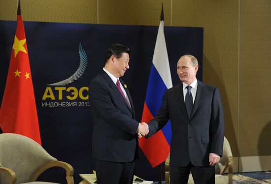 Vladimir Putin participates in APEC summit
