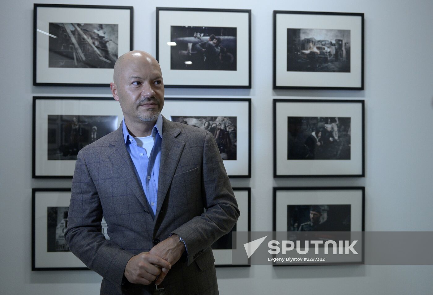 Presentation of Fyodor Bondarchuk's photography project "Stalingrad"