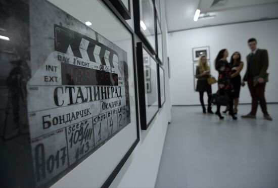 Presentation of Fyodor Bondarchuk's photography project "Stalingrad"