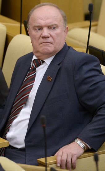 State Duma's plenary meeting
