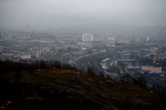 Russian cities. Murmansk