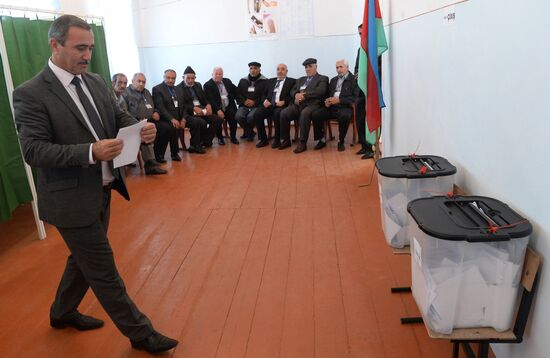 Presidential election in Azerbaijan