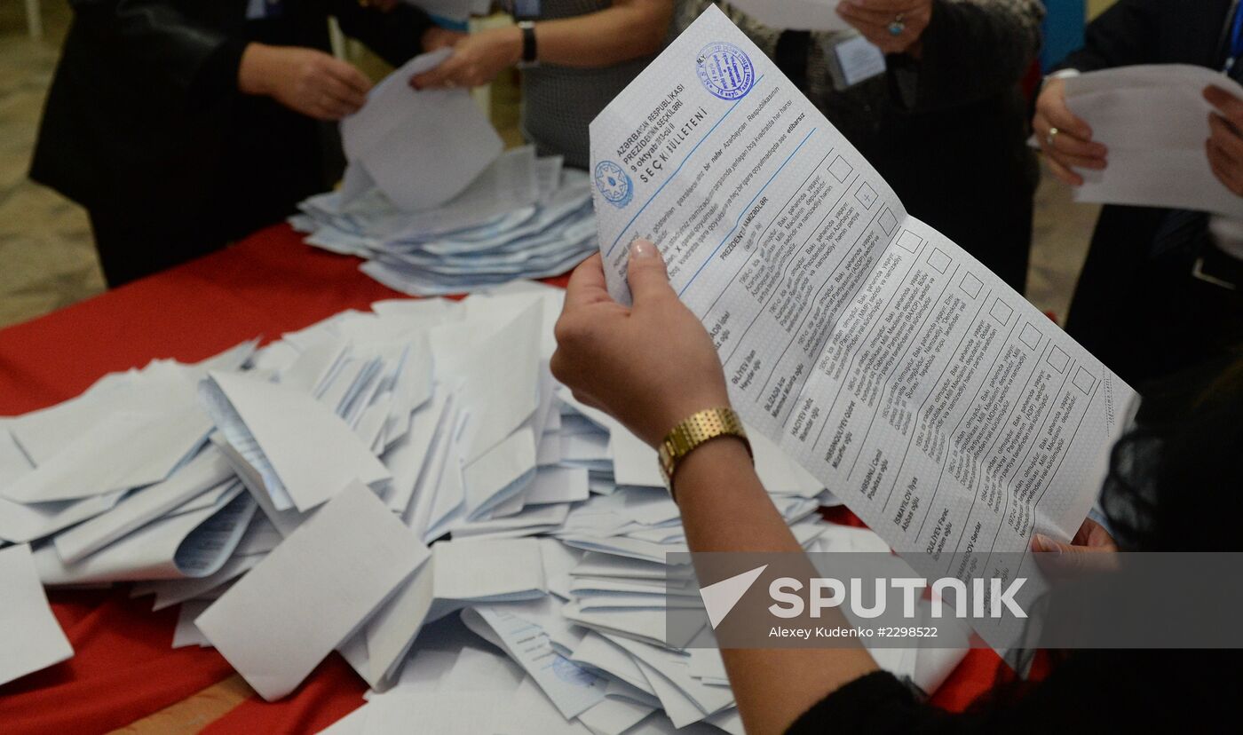 Presidential elections in Azerbaijan